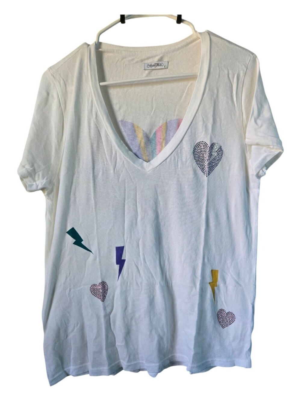Lauren Moshi Rays Of Love Cruz tee - Picture 3 of 10